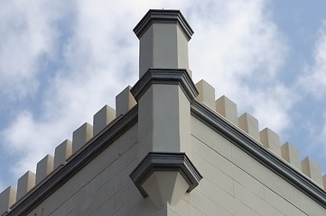 Image showing tower battlements