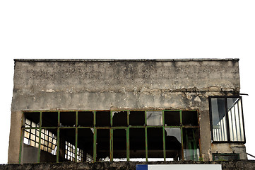 Image showing abandoned warehouse