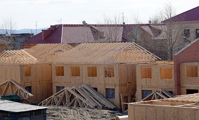 Image showing Construction of new homes