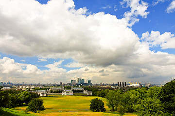 Image showing Greenwich panorama