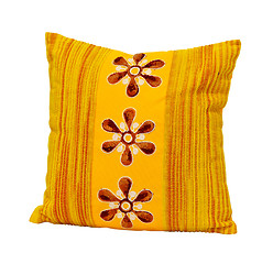 Image showing Yellow pillow