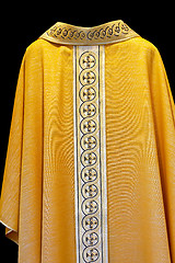 Image showing Gold cloak