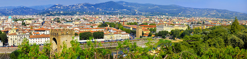 Image showing Florence east panorama