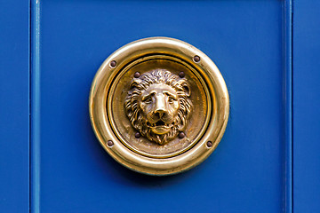 Image showing Gold lion