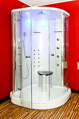 Image showing Red shower