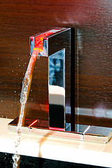 Image showing Hot LED faucet