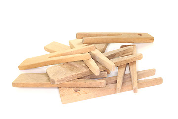 Image showing Clothespins