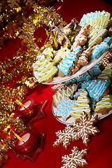 Image showing Christmas ginger cookies.