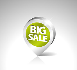 Image showing Round 3D pointer for big sale