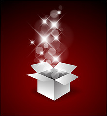 Image showing Magic gift box with a big surprise