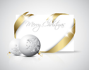 Image showing Luxury Christmas card