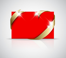 Image showing Christmas or wedding card
