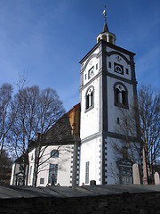 Image showing Røros church, Norway