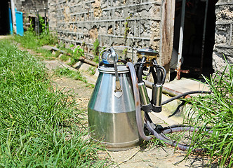 Image showing milk collector