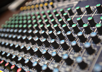 Image showing sound mixer