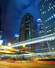 Image showing modern city at night