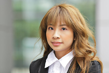 Image showing young asian woman