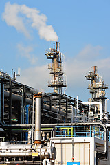 Image showing gas processing factory