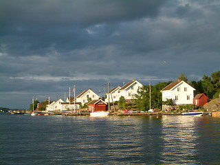 Image showing Summer evening in Norway