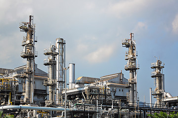 Image showing gas processing factory