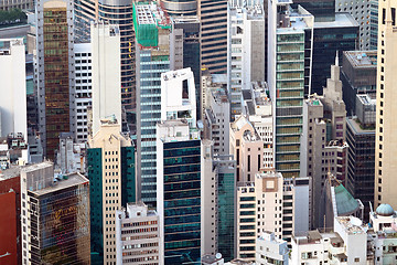 Image showing crowded apartment building