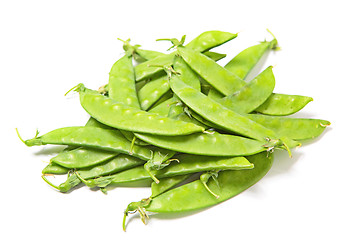 Image showing Snow peas