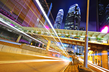 Image showing modern city at night