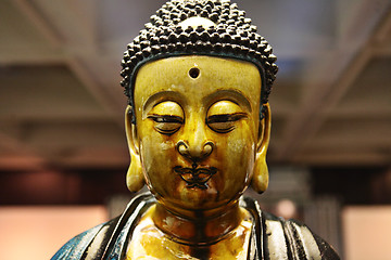 Image showing Portrait of a Buddha statue