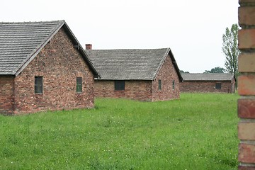 Image showing Birkenau houses