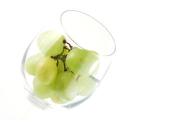 Image showing Grape in a glass