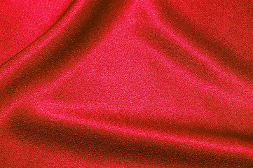 Image showing red satin background