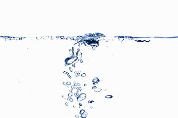 Image showing fresh water with bubbles