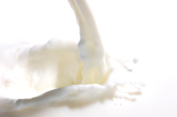 Image showing milk splash