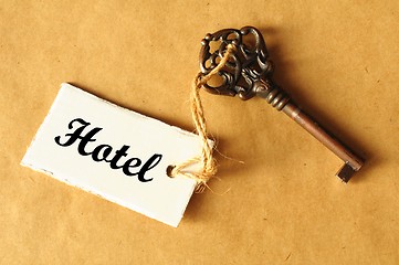 Image showing hotel key