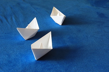 Image showing paper ship
