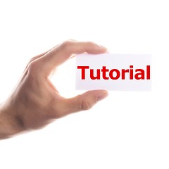 Image showing tutorial