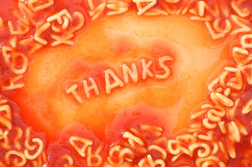 Image showing thanks