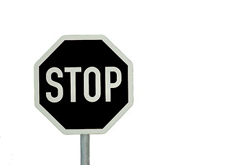 Image showing Stop sign