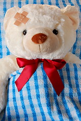 Image showing sick teddy bear