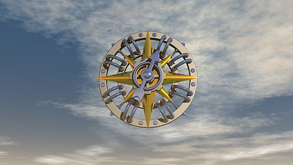 Image showing compass