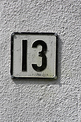 Image showing Number 13