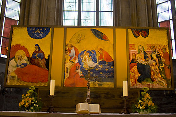 Image showing Old altar