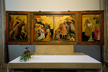 Image showing Old altar