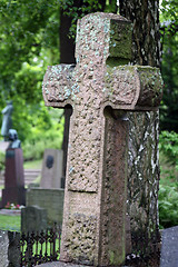 Image showing Graveyard Cross