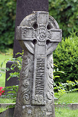 Image showing Graveyard Cross