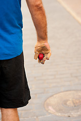 Image showing Pelota player