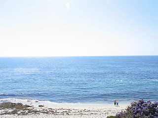 Image showing couple on a beach