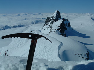 Image showing Climbing Mountain
