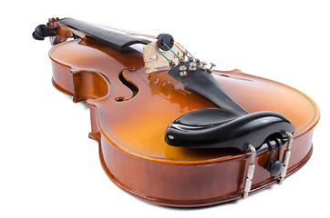 Image showing Violin close up 