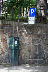 Image showing Parking meter in Oslo